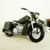 SM Ferro Metal Cross-country militar motocicleta Toy Modelo, Ornamento Handmade retro, Kid presente de aniversário, Coleção, Decoração, SMT5105