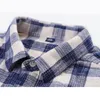 Männer Casual Hemden 2021 Männer Hemd Männer Hohe Qualität Baumwolle Plaid Social Alertory Camisate Tommis Sergio K Shirts12755