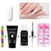 ibcccndc poly gel lack set nagellack polygel kit snabb byggare förlängning hård gel kamouflage uv led lack borste nagel ti2758896