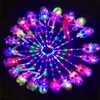 Crianças LED Lighting Fada Magic Wand Varas Bow Handheld ouvido em todo Formato de Estrela Wedding Party Concert Decor Valentine presente HHA935