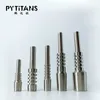 Accessori per fumatori chiodo in titanio 10/14/18mm adatto tubo di vetro con punta per nettare