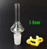 Nieuwe 10mm 14mm 18mm Quartz TIP TITANIUM TIP NAIL VOOR MINI GLAS PIREES KIT MET GRATIS PLASTIC KECK CLIPS QUARTZ NAIL TITANIUM NAIL