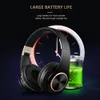 T8 Wireless Bluetooth Headphones Over-ear Soft Stereo Sport Headsets For Smart phone Earphone With Mic Support TF Card