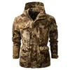 Lithing varumärke kläder 2020 män camouflage fleece jacka armé taktiska kläder multicam manliga kamouflage windbreakers1