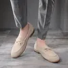 イングランドジョーカー本革マット男性靴弓トレンド男性靴