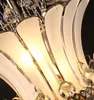 DHL 2020 LED Modern Luxury Villa Hotel Large Engineering Crystal Ceiling Light Gold Europe Style Foyer Lamps Vardagsrum