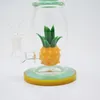 11 inch Glass Bong Water Pipe Pineapple Dab Rig Unique Recycler Heady Glass Oil Rig Bubbler with 14mm Bowl