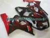 kit moto carenagem para a Suzuki GSXR600 750 K4 04 05 GSXR 600 GSXR 750 2004 2005 PRETO VERMELHO carenagens definir SF102