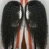 Jerry Curl 360 Rendas Peruca frontal pré-arrancada com cabelo de bebê 130% densidade profunda encharcado frontal humano diante diva1 remy