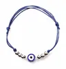 20pcs/lot Lucky Kabbalah Red String Hamsa Bracelets Blue Turkish Evil Eye Charms Women Handmade Fatima Friendship Jewelry