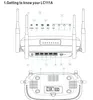 300 Мбит / с разблокировал 4G LTE Wi -Fi Router Indoor 4G беспроводной маршрутизатор CPE с антеннами 4PCS и слотом для карты LAN PK Huawei B593202Q