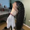 13x4Human Hair Wig Curly Lace Front Human Hair Wigs for黒人女性ブラジルのレミー漂白ノット