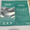 1000PCS 13 * 25 cm 15 * 21cm Zipper Plastic Opp Retail Packaging Väskor för engångsansvarig Mask 3 Layer Mask Hang Hole Package Bag