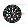 Freccette Cup Mat Hit The Spot Round Bullseye Sottobicchieri Dart Board Drink Bottle Beer Beverage Cup Mats 8pcs