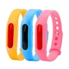 Anti-moustique anneau étanche bonbons gelée couleur anti-moustique bande bracelets enfants silicone main bracelet EEA1575 300PCS7885291