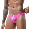 Sexig solid bikini badkläder män simma briefs gay mens baddräkt simma kostym sunga strand surfa vatten sport bär man bad kort