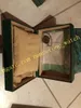 Fournisseur d'usine Boîtes de montres de luxe Vert avec Boxbag GMT 116610 114060 116655 116713 116618 Boîte de montre Papiers Carte Portefeuille BoîtesCa3080