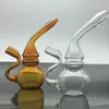 Martian Travel Mini Bongs Le verre martien Blunt Bong Bubbler mini pipe à eau bong pour papier à rouler les cigarettes