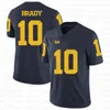 Brady Football Tom Jerseys 10 5 Jabrill Peppers 2 Charles Woodson 3 Rashan Gary Jim Harbaugh Desmond Howard NCAA Michigan Wolverines College