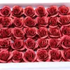 Fiesta del día 30PCS artificial flor de Rose Crystal Polvo de San Valentín Oro decoraciones de regalo