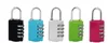 Cadenas à bagages avec Code de sécurité, combinaison à 4 chiffres, cadenas à clé en acier, serrure de voyage approuvée pour valises, bagages