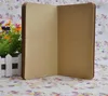 Kraft Notebook Unlined Blank Books Travel Journals for Students School Children Writing Books 8.8*15.5cm SN982