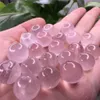 20 pieces Lot nice small size Natural rock rose quartz stone crystal ball crystal sphere crystal healing business gift257j