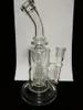 facebook trump Super thick Torus Glass Bongs Torus Recycler smoking glass Water Pipe Bongs fab egg dab rigs glass Hookahs 14.4 mm Joint