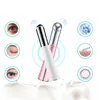 Mini Eye Massager Wand 42C Warmte Vibration Pen Anti Age Removal Rimpel Dark Circle Puffiness Eye Massager Tool