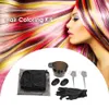 Kit de coloração de cabelo, mistura de cores de cabelo, tingimento, tigelas, escova, salão de cabeleireiro, avental, capa de orelha, luvas 3786985