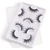 Falsk Mink Ögonfransar 3D Mink Lashes Tjock Handgjord Full Strips Lashes 10 Style False Eyelashes Makeup