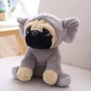 Bulldog Giocattoli di peluche Pug peluche animale cute morbida farcito bambola cane cosplay dinosauro elefante giocattoli per bambini di compleanno regalo di natale per i bambini