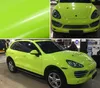 Hoogglans citroen groene vinyl film folie auto wrap sticker DIY styling motoren vrachtwagen auto lichaam verpakking dekking