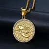 Pendanthalsband Skorpion 12 Konstellationer Halsband Födelsedagsgåvor Guldfärg Rostfritt stål Amulet Zodiac Sign Smycken Drop1919482