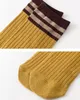 Women's Soft Warm Knit Cotton Crew Stripes Socks fashion Colorful Casual Fall Winter Cold Weather Socks hosiery new year christmas presents