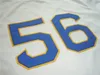 Herr vintage #56 Jim Bouton tröja Seattle Pilots basebolltröjor Krämsydda skjortor 100:e patch M-XXXL