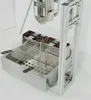 Máquina comercial para hacer churros españoles de procesamiento de alimentos, 3L, con freidora eléctrica de 12L