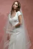 2019 Blusher 3 Meters Long Cheapest Cathedral Length White Ivory Bridal Veils with Comb 2 Layers Veu De Noiva Wedding Veil Cover F7249631