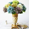 Slapup sztuczne hortensje kwiaty Pojedyncze łodygi sztuczne kwiaty 3D Diamentowe hortensja na ślub centralne dekoracje imprezowe 6328563