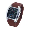 Модные гоночные часы Men Sport Watchs Head Display Speed Car Meter Dial Watch Watches Manight Digital Dashboard Watch9516900