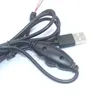 USB till DC 5.5 * 2.5 Strömkabel för strömförsörjning Elektroniska produkter Positiv och negativ hastighetskontrollbrytare