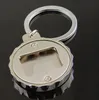 keychains keyrings Bottle Openers Round Heart Compass Shape Beer Opener for Gifts