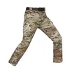 Sports de plein air Tactique IX9 Pantalon Airsoft Gear Jungle Chasse Woodland Tir Pantalon Bataille Robe Uniforme Combat BDU Vêtements NO05-116