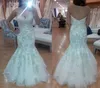 2020 błyszczący ciężki koralik luksusowy kryształowy suknia ślubna syrenka rocznika bez ramiączek Sweetheart Rhinestone oszałamiająca suknia ślubna plus rozmiar