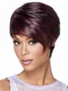 Court Bob perruques synthétiques pour les femmes noires Simulation perruque de cheveux humains perruques de cheveux humains Pelucas