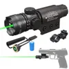 Tir à longue distance ajusté de la gamme de carabine à vue verte laser vert avec 2 supports laser point de vue tactique laser 8356993