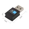 USB WiFi Adapter Bluetooth V4.0 Беспроводная сетевая карта WiFi Andenna передатчик PC Wi-Fi Lan Интернет-приемник 802.11B / N / G