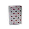 Poker Stijl Plastic Sigarettenkoffer Doos Cover 87mm * 55mm * 22mm Regelmatige Sigaretten Box Case Holder Hard Plastic Roken Tabak Kruid Box Jar