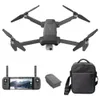 FIMI X8 SE Voyage Version 4K 5KM FPV Foldable GPS RC Drone With 3-axis Gimbal 33mins Flight Time RTF Black - Two Batteries With Bag