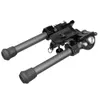 2019 AD Mount LRA Light Carbon Fiber Tactical Bipod Long Riflescope Bipod Pour Chasse Rifle Scope Livraison Gratuite